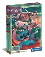 Clementoni : Puzzle 1000 dielikov. Kompaktný Disney Stitch