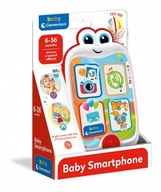 SMARTFON DZIECIĘCY telefon komórkowy CLEMENTONI Baby 6M+