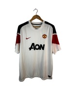 Tričko Nike Manchester United biele s logom XL
