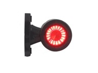 Obrysová lampa LD 721 diódová 12/24V biela + červená