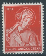 Czechosłowacja prop. - 1935 r. sv. Anezka Ceska
