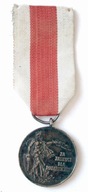 Medal Zasługi dla Pożarnictwa II kl srebrny wczesny! PRL!