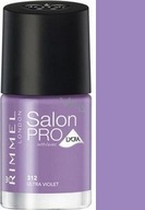 RIMMEL SALON PRO LYCRA lakier do paznokci 12 ml 312 ultra violet