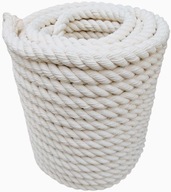 Bavlnené lano biele LINCORD 20 mm 1 m