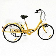 24 PALCOV 3-kolesový bicykel pre dospelých TROJKOLKA