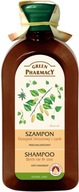 Green Pharmacy, Szampon przeciwłupieżowy Dziegieć brzozowy Cynk, 350 ml