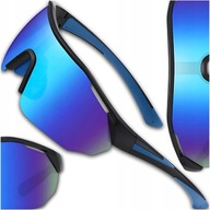 Slnečné okuliare filter UV400 zrkadlovky šport Polarizačný bicykel