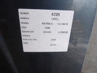 Opel Astra G II cofano lak. Z293