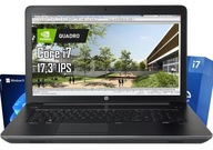 Notebook HP zBook G3 17,3" Intel Core i5 16 GB / 512 GB čierny