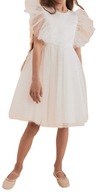 Elegantné biele šaty Marcella biela, 104