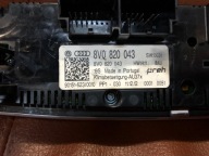 AUDI A3 8V PANEL klimatizaci klími 8V0820043