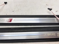 moulding threshold inner AUDI Q7 4M KOMPLET SLINE