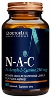 Doctor Life N-A-C n-acetyl-l-cysteín 500mg výživový doplnok 60 kapsúl