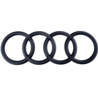 EMBLEMAT NA ZADNÚ STRANU AUDI A3 A4 S4 A5 A6 ČIERNY MAT 193x66