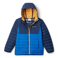 Chłopięca kurtka zimowa Columbia Powder Lite Boys Hooded Jacket S