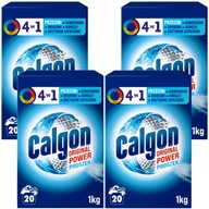 Calgon Odkamieniacz w Proszku 1KG x4