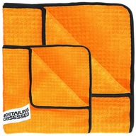 2× Uterák z mikrovlákna na sklo ADBL Goofer Towel 35x35 cm oranžový