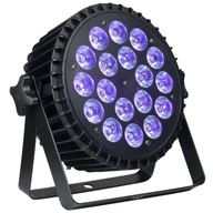 LIGHT4ME ALU HEXA PAR 18x10W RGBWA-UV reflektor sceniczny LED mocny