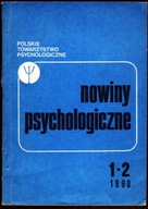 NOWINY PSYCHOLOGICZNE 1 -2 / 1990