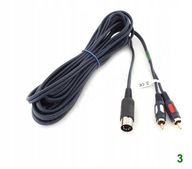kabel 2 RCA wtyki chinch - DIN-5 IN RADMOR 5,0m