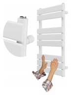 FÜRDŐSZOBAI RADIÁTOR FEHÉR LÉTRA 80x45 cm RADIÁTOR MODERN OSLO