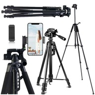 Statyw fotograficzny SF PRO rozkładany stabilny tripod uchwyt na telefon mo