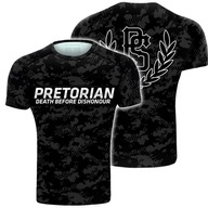 Rashguard PRETORIAN short sleeve Grey Camo r. M