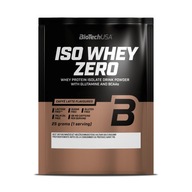 BioTech Iso Whey Zero 25 g Izolat Białka Bez Laktozy WPI CFM Caffee Latte