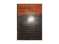 ESSAY AND LETTER WRITING - Alexander