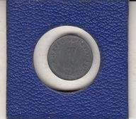Niemcy III Rzesza 1 pfennig 1943 B cynk