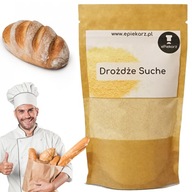 DROŻDŻE SUCHE PIEKARSKIE INSTANT SUSZONE WYDAJNE MOCNE DO WYPIEKÓW 100 g