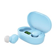 Bezprzewodowe słuchawki douszne w uszach 5.0 Sportowe słuchawki z wbudowanym mikrofonem w kolorze niebieskim