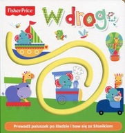 Fisher Price W drogę Prowadź paluszek po śladzie i baw się ze Słonikiem