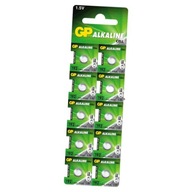 10X GP LR41 RW87 L736 GP192 G3A baterie alkaliczne