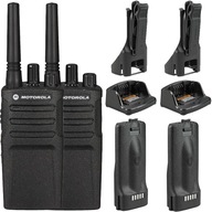 KRÓTKOFALÓWKI WALKIE TALKIE RADIOTELEFON MOTOROLA XT420 PMR ZASIĘG 9km 2szt