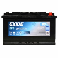 EXIDE EL800 80AH 800A EFB START-STOP