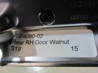 BMW X5 E70 handle inner door PRAWYCH TYLNYCH DEKOR 4993201