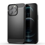 Plecki carbon back case do Honor 10 czarny guma