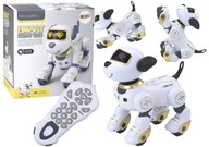 Robot Pes Interaktívny Diaľkovo ovládaný Tancuje Vykonáva Príkazy Zlatý