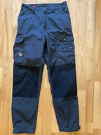 SPODNIE FJALLRAVEN G1000 roz 38/72-76 stalowo czar