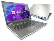 Notebook Dell Precision 7740 17,3 " Intel Core i7 32 GB / 512 GB strieborný