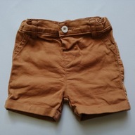 LC WAIKIKI karmelowe szorty chino 6-9M wyprzedaż