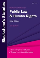 Blackstones Statutes on Public Law & Human Rights John (Senior Lecturer