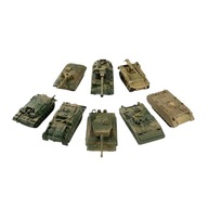 8 kusov 1/72 Model tanku 1/72 Model tanku Hračka pre