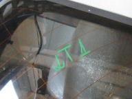 BMW 1 F20 trunk door cover boot AS2
