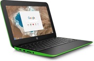 Notebook HP Dotykový Chromebook 11 G5 ľahký multimediálny 11,6" Intel Celeron 4 GB / 16 GB zelený