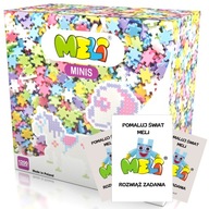 KLOCKI MELI MINIS PASTEL 1200 elem MAŁE KLOCKI 3+