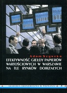 Efektywność giełdy papierów wartościowych w Warszawie na tle rynków dojrzał