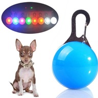 Świecąca lampka LED na obrożę zawieszka psa kota