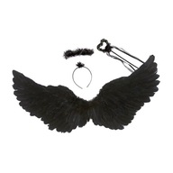 Novelty Angel Cosplay Costume Accessory Dress up Fairy Wing for 80cmx40cm